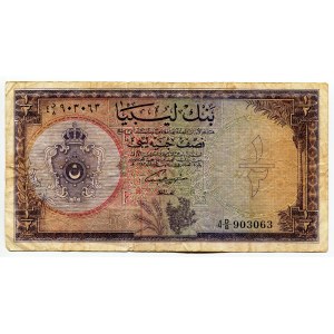 Libya 1/2 Pound 1963