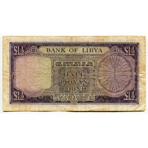 Libya 1/2 Pound 1963