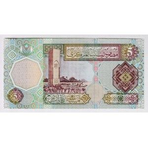 Libya 5 Dinars 2002 (ND)