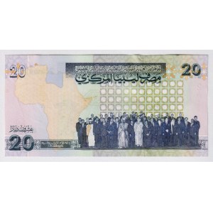 Libya 20 Dinars 2009 (ND)