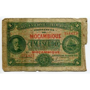 Mozambique 1 Escudo 1921