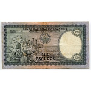 Mozambique 1000 Escudos 1972