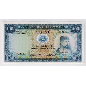 Portuguese Guinea 100 Escudos 1971