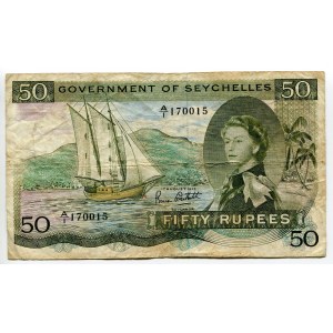 Seychelles 50 Rupees 1973