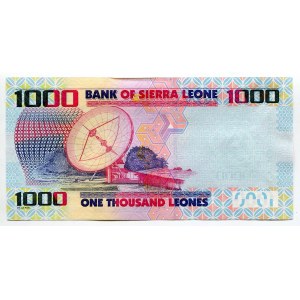 Sierra Leone 1000 Leones 2016 Fancy Number