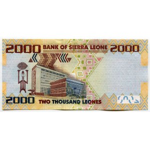 Sierra Leone 2000 Leones 2016 Fancy Number