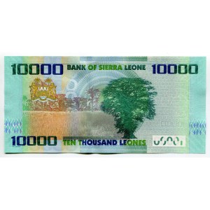 Sierra Leone 10000 Leones 2018 Fancy Number