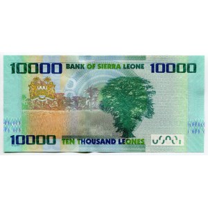 Sierra Leone 10000 Leones 2018 Fancy Number