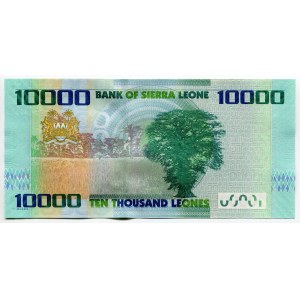 Sierra Leone 10000 Leones 2018 Fancy Number