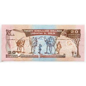 Somaliland 20 Shillings 1996 Silver Commerative Issue