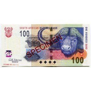 South Africa 100 Rand 2004 (ND) Specimen