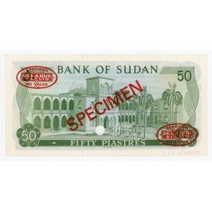 Sudan 50 Piastres 1974 Specimen