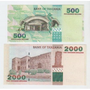 Tanzania 500 - 2000 - 5000 Shilingi 2003 (ND)