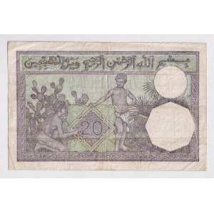 Tunisia 20 Francs 1941