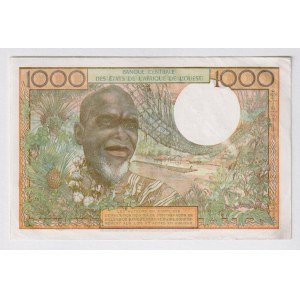 West African States Niger 1000 Francs 1959 H