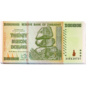 Zimbabwe 100 x 20000000000 Dollars 2008