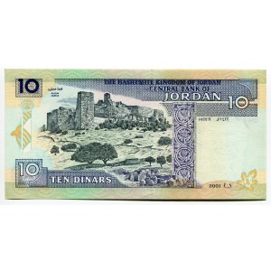 Jordan 10 Dinars 2001