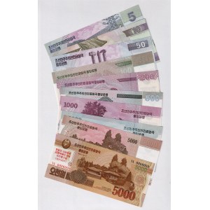 Korea Lot Of 10 Banknotes 2013 - 2017