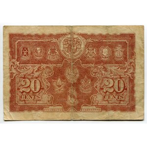 Malaya 20 Cents 1941 (1945)
