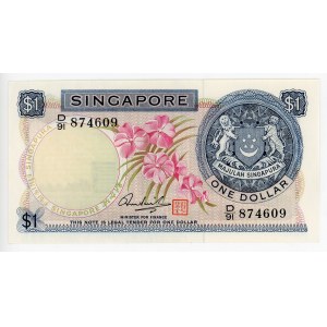 Singapore 1 Dollar 1972 (ND)