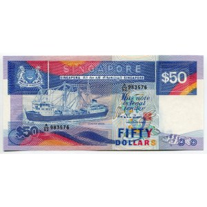 Singapore 50 Dollars 1987 (ND)