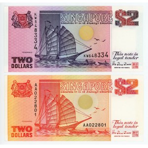 Singapore 2 x 2 Dollars 1997 - 1998 (ND)
