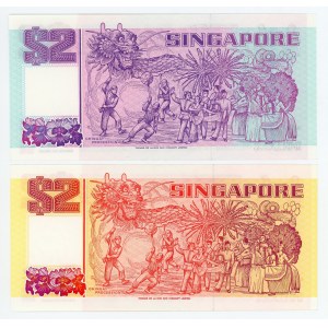 Singapore 2 x 2 Dollars 1997 - 1998 (ND)