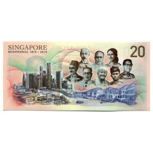 Singapore 20 Dollars 2019 Commemorative