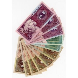 China Lot of 11 Notes 1980