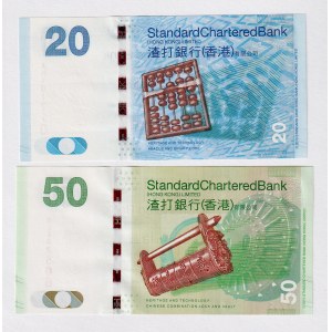 Hong Kong 20 - 50 Dollars 2010 - 2014
