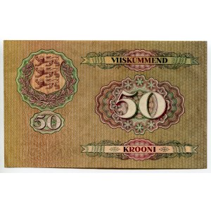 Estonia 50 Krooni 1929