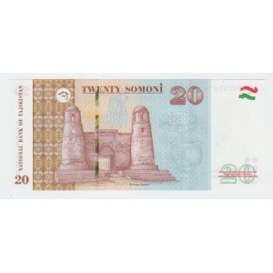 Tajikistan 20 Somoni 2018 Replacement