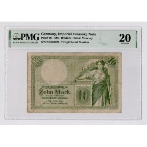 Germany - Empire 10 Mark 1906 PMG 20