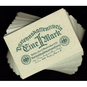 Germany - Weimar Republic 90 x 1 Mark 1922