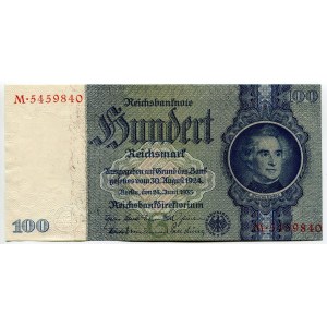 Germany - Third Reich 100 Reichsmark 1935