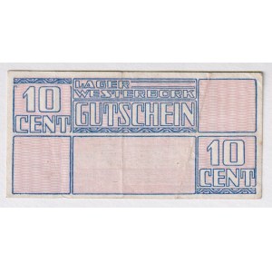 Germany - Third Reich 10 Cent 1944 Lager Westerbork