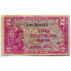 Germany - FRG 2 Deutsche Mark 1948