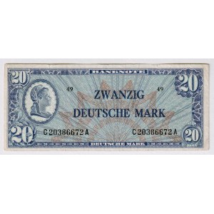 Germany - FRG 20 Deutcshe Mark 1948