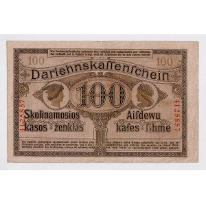 Germany - Empire 100 Mark 1918 Kowno Occupation