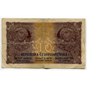 Czechoslovakia 10 Korun 1919