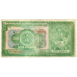 Czechoslovakia 100 Korun 1920