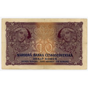 Czechoslovakia 10 Korun 1927