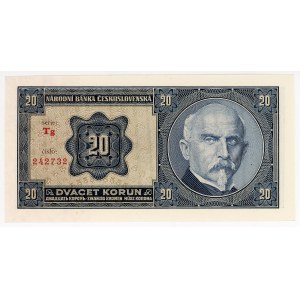 Czechoslovakia 20 Korun 1926