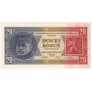 Czechoslovakia 20 Korun 1926