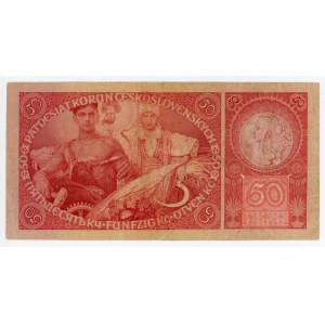 Czechoslovakia 50 Korun 1929