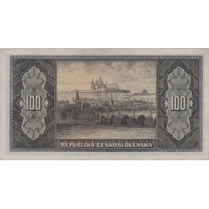 Czechoslovakia 100 Korun 1945 (ND)