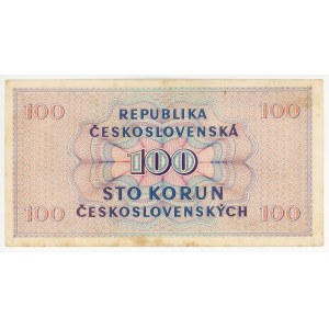 Czechoslovakia 100 Korun 1945