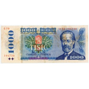 Czechoslovakia 1000 Korun 1985