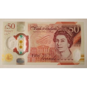 Great Britain 50 Pounds 2020 - 2021 Serie AA