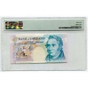 Great Britain 5 Pounds 1990 (1990 - 1991) (ND) PMG 64